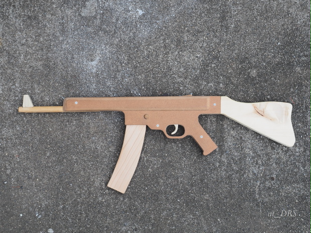 Sturn Gewehr 44型(StG44) 輪ゴム銃　作製マニュアル