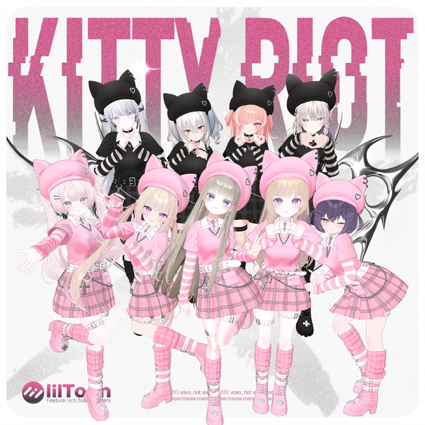[9アバター対応] Kitty_Riot