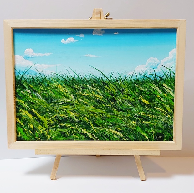 油絵 絵画 【風に揺れる】 油絵 絵画 【風に揺れる】 - arashi1783 - BOOTH