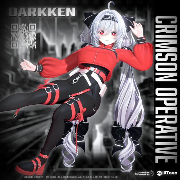 ✨Crimson Operative | 🖤 戦術スーツ✨