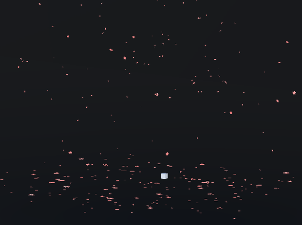 桜パーティクル