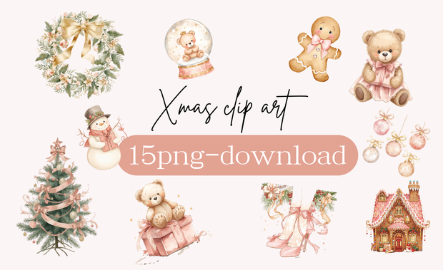 ✨Holiday Sweets & Snow Collection🧸☃️15set
