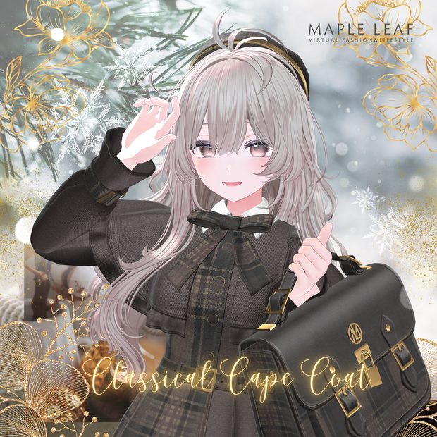 【37アバター対応】Classical Cape Coat