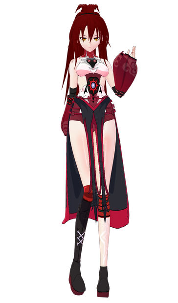 Eliza Scarleth model VRM+VROID FILE