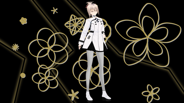 Azura Dark Model VRM+Vroid File