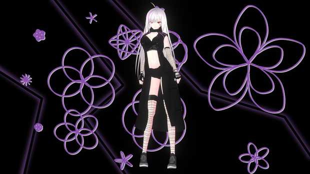 Emilia Deoselio Model VRM+Vroid file