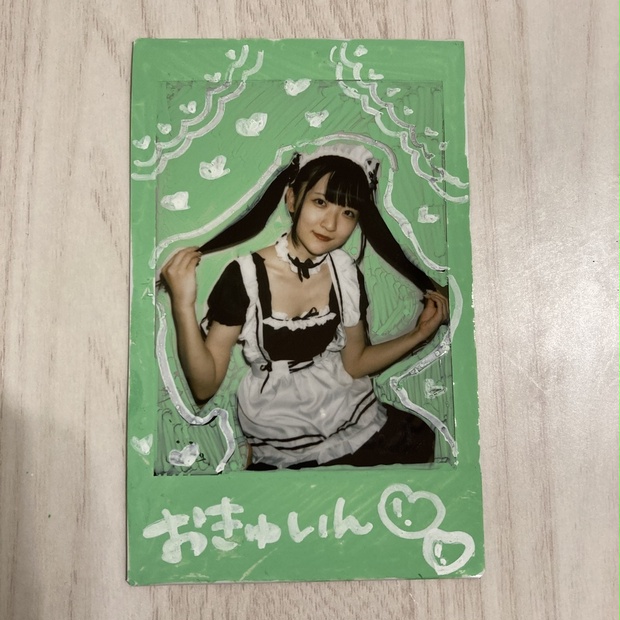 ♡メイドさんデコチェキ♡ - towane-eru - BOOTH