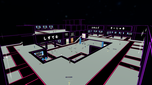 【VRChat】JPチュートリアルワールド　再現３Dモデル【作者公認】