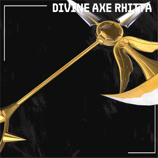 【VRChat想定・MA対応】神斧リッタ - Divine Axe Rhitta-