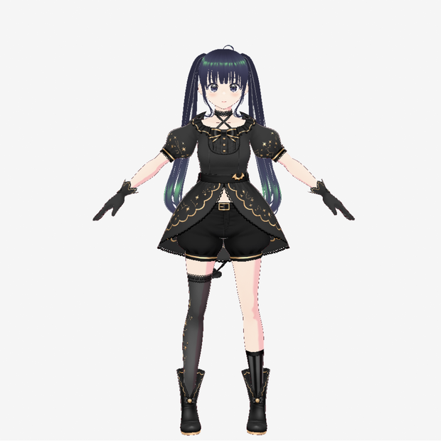 Vroid　キャラ販売「プリト・オブシオス」