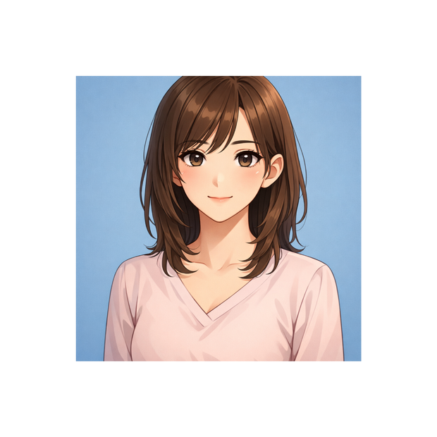 【商用可】清楚系アニメ風 大人女性アイコン vol.3
