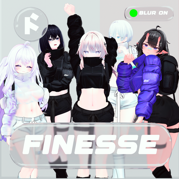 🫧HI-TECH BLUR COLLECTION🫧【13アバター】