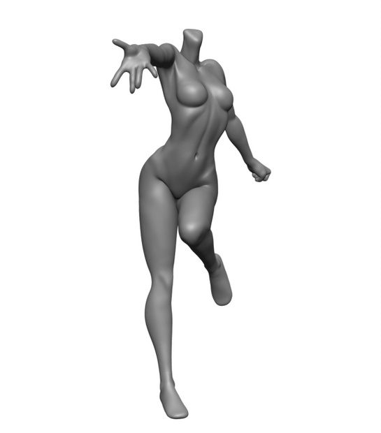 3dポーズ素体 アイドルポーズ Tomot Booth