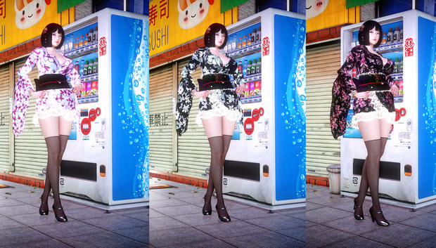 Kimono dress for HS