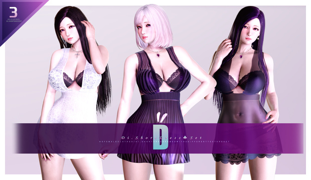 DI.Short Dress for hs
