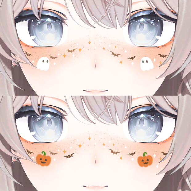 [しなの] ハロウィンメイクテクスチャ / [SHINANO] HALLOWEEN MAKEUP TEXTURE 