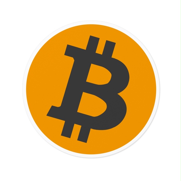 暗号通貨仮想通貨ビットコイン ステッカーシール Crypto Creator Booth