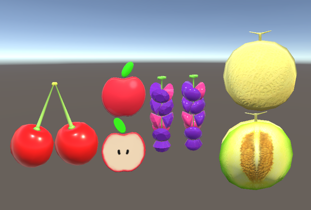 【3D小物】くだものアクセサリー
