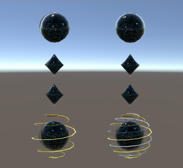 【3D小物】宇宙なイヤリング