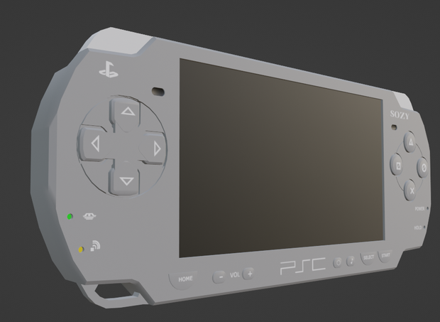 PSP 3Dモデル