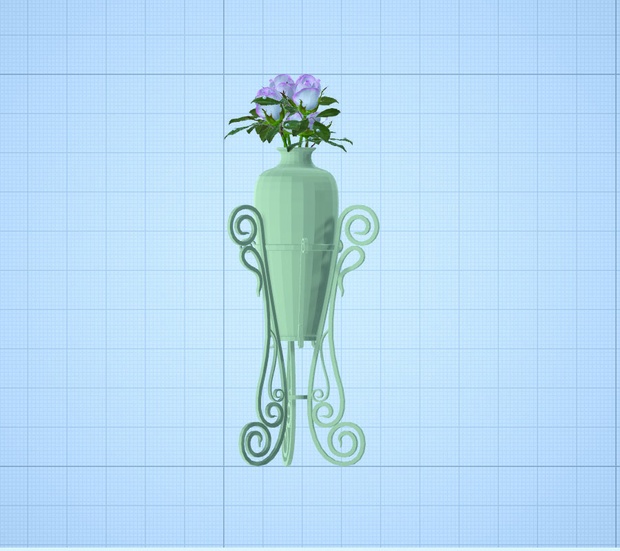 3d 花瓶　花