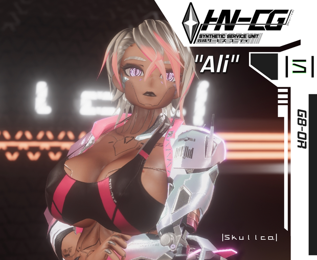 "Ali" HN-CG (VRChat AVATAR)
