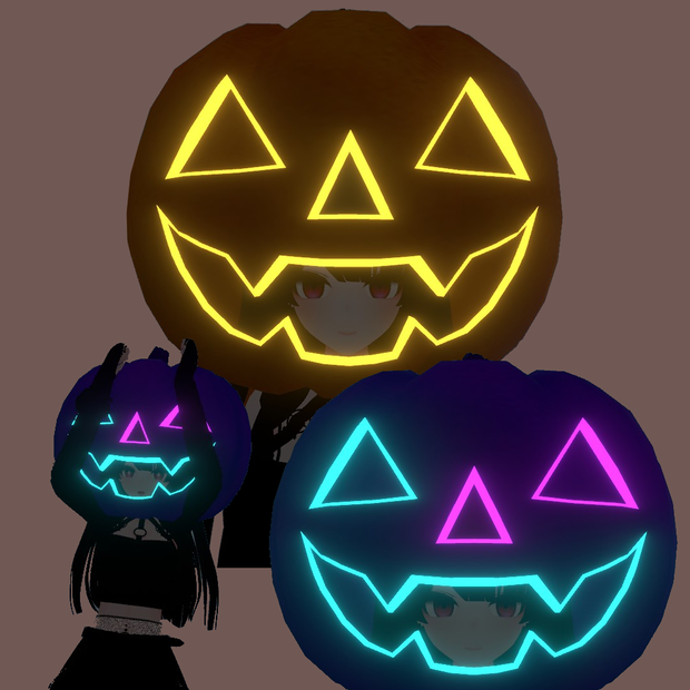 【無料】カボチャヘッド // Pumpkin Head