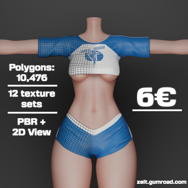 Sport Set - 3D Asset - Commercial Use