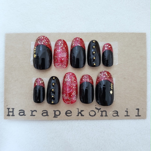 刀剣乱舞 加州清光 イメージネイル 007 Harapeko Nail Booth