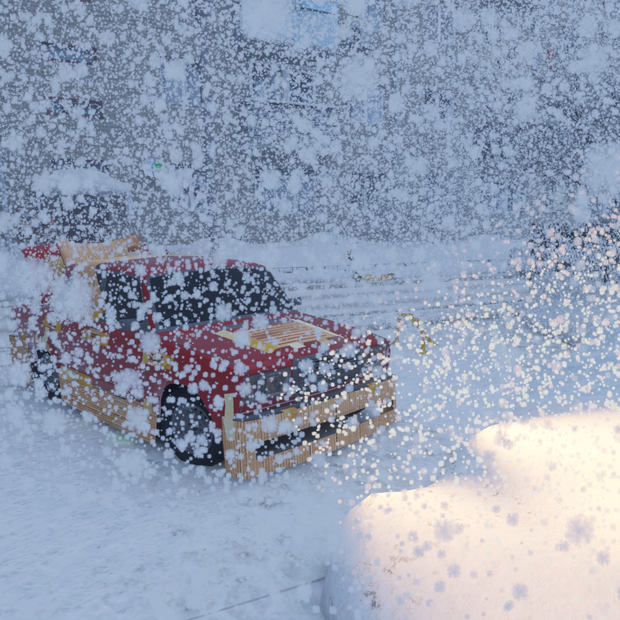 GPU Snow - GPU Particle Volumes