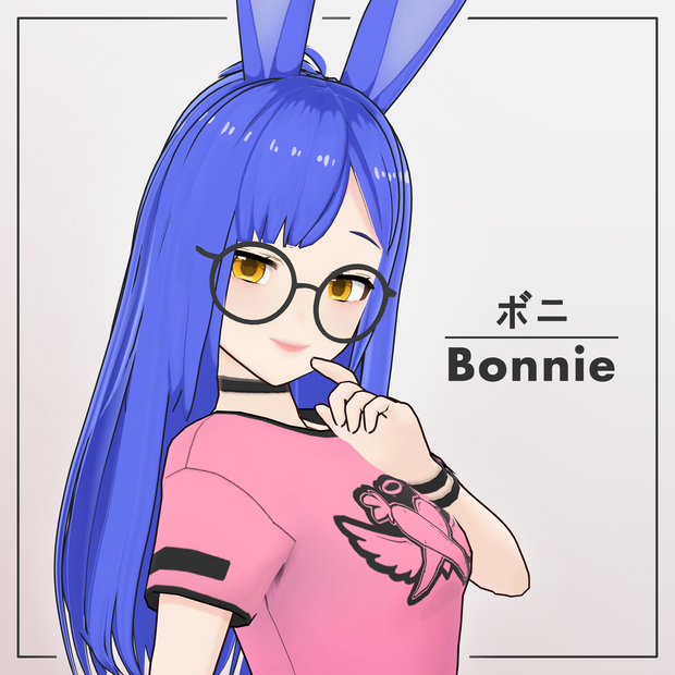 ボニ - Bonnie - 3Dモデル [Mobile/PC]