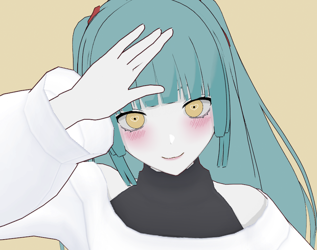 【VRoidVRM】3D MODEL DD