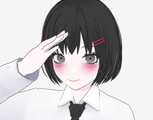【VRoidVRM】3D MODEL bb