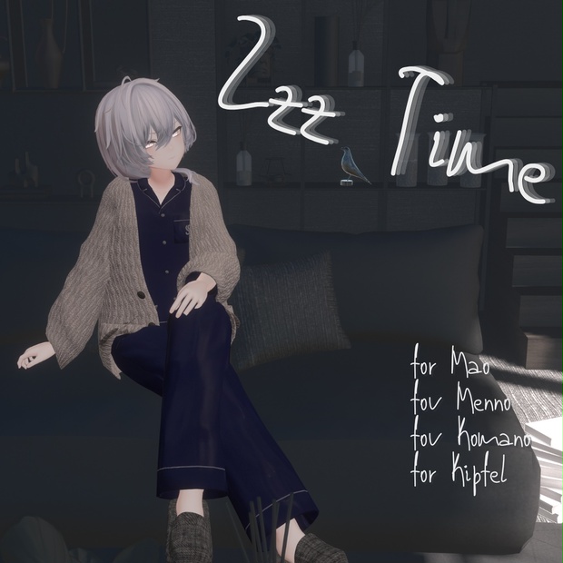 【4アバター対応】Zzz Time【🛌💤】 - salmona mignon - BOOTH