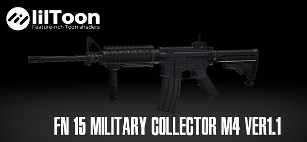 【VRChat想定】FN-15 Military Collector M4