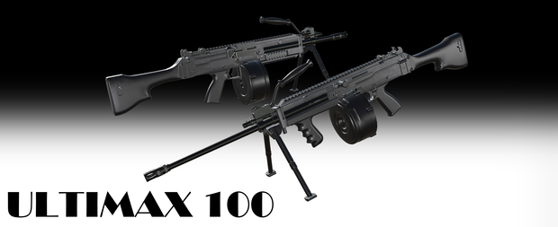 【VRChat想定】ULTIMAX 100