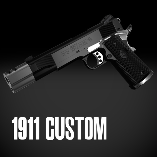 【VRChat想定】1911 Custom - AT Gun Works - BOOTH