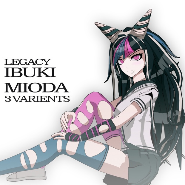 IBUKI様　　3DS Ibuki Mioda - Danganronpa 2 - doctorlegacy - BOOTH