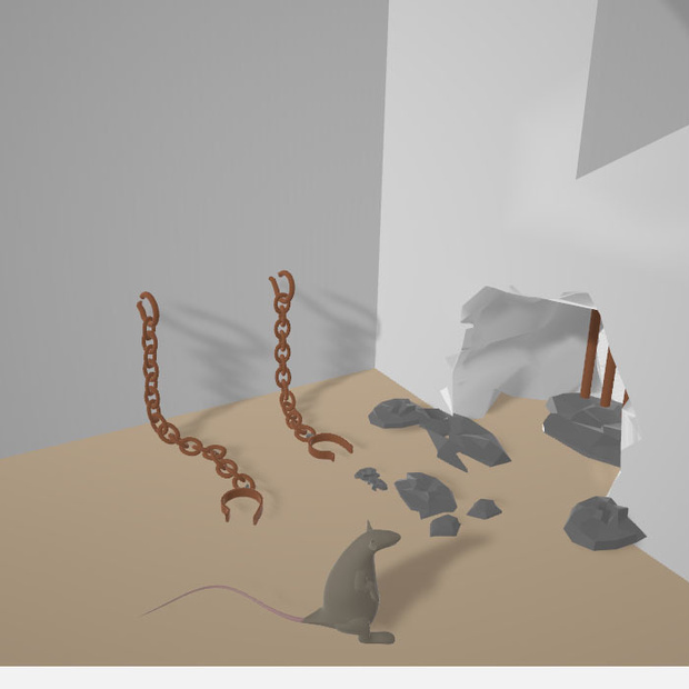 檻　刑務所　3dmodel