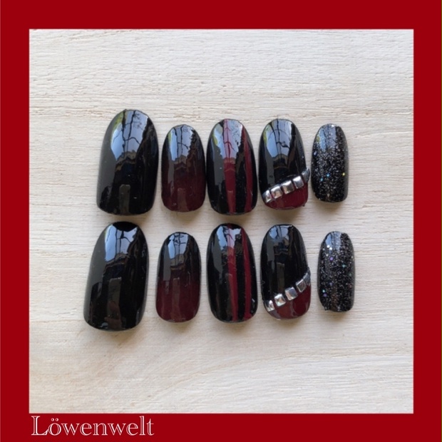 Dc 赤井秀一 イメージネイルチップ Lowenwelt ライオンの世界 Booth