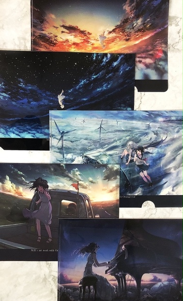 Orangestar 蜜柑星P イヤホンと蝉時雨 クリアファイル Orangestar 蜜柑星P イヤホンと蝉時雨 クリアファイル Amazon.co.jp