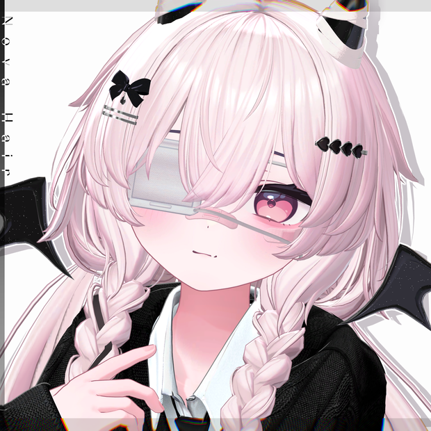  【11 avatars】【VRC Hair】♥ Nova_Hair ♥
