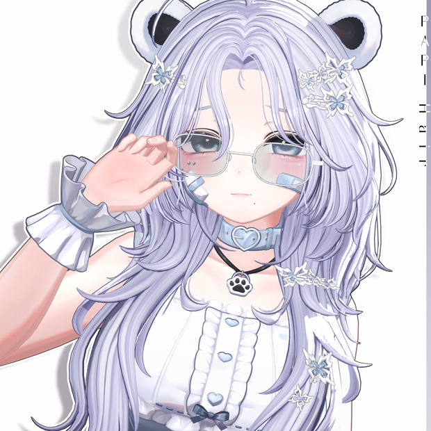 【14 avatars】【VRC Hair】♥ Papi_Hair ♥