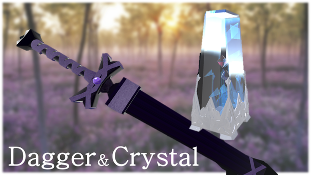 【VRC向け】イーボン・ダガー＆転移結晶【武器】