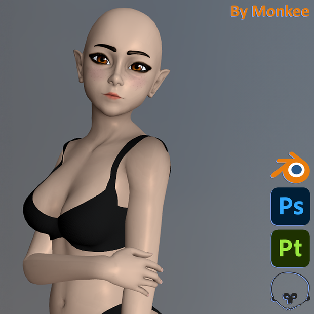 [𝙉𝙀𝙒] Stylized Female Base