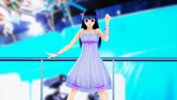B子　Ver1.00　MikuMikuDance用 オリキャラ3Dモデル