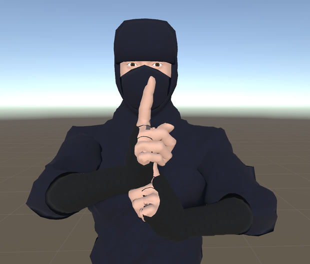 【無料版有】VRChat想定 忍者　[NINJA]