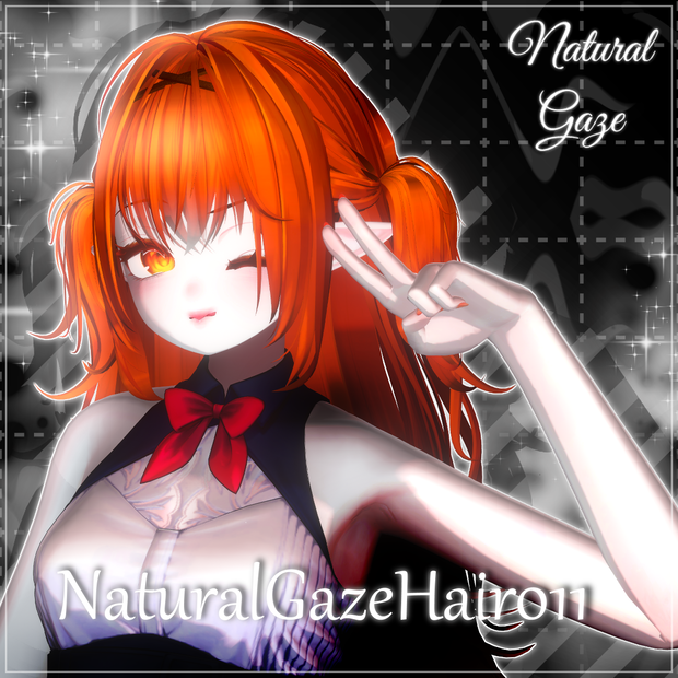 NaturalGazeHair011