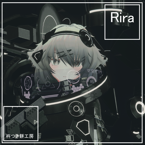 【オリジナル3Dモデル】Rira
