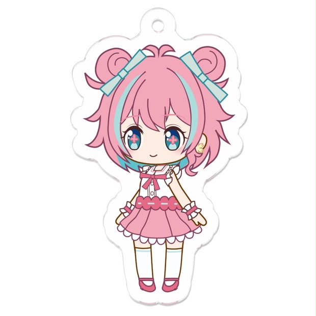 アクリルキーホルダー ピンク キャラクター サンリオキャラクターズ アクリルキーホルダー (ピンク